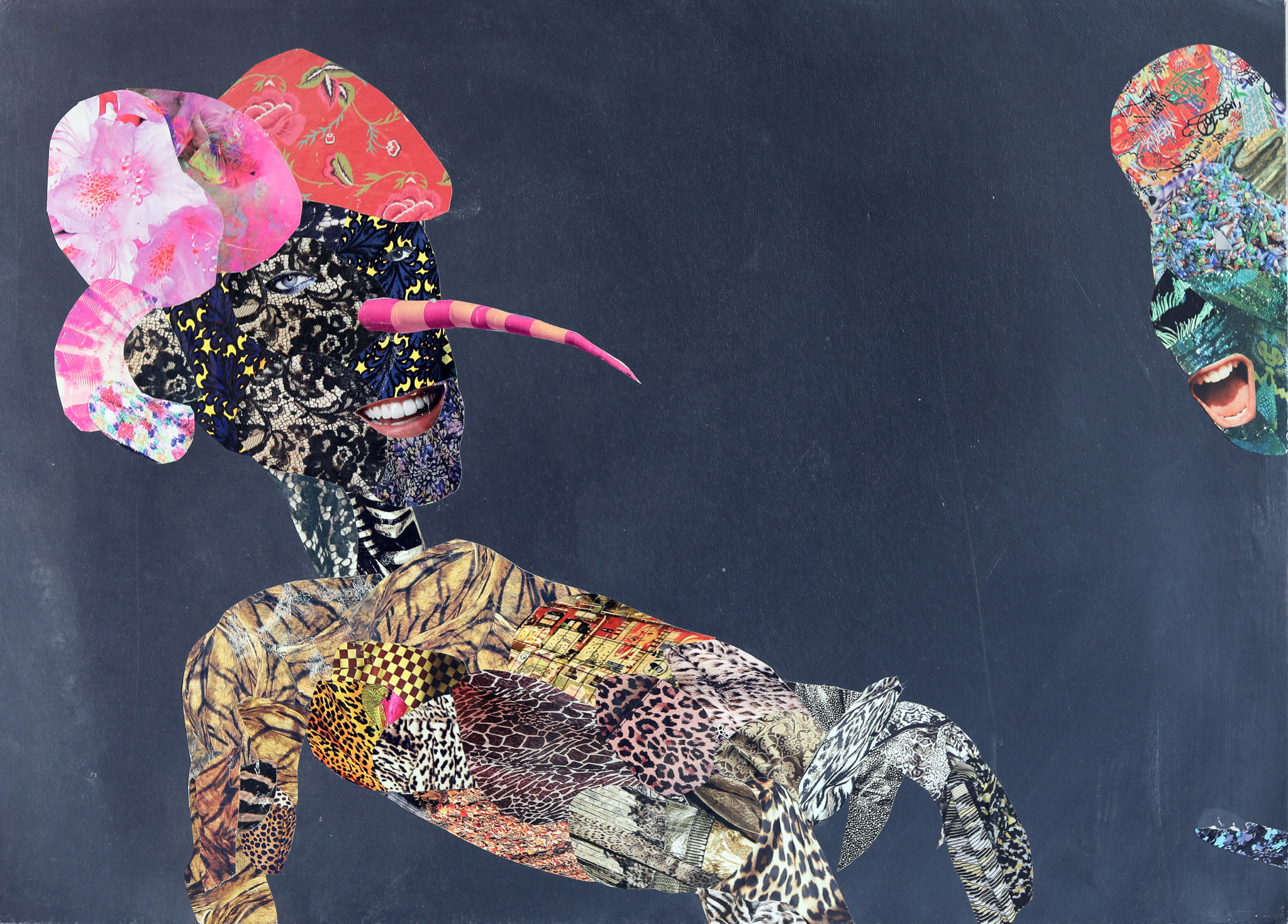 Mixed collage studies cover