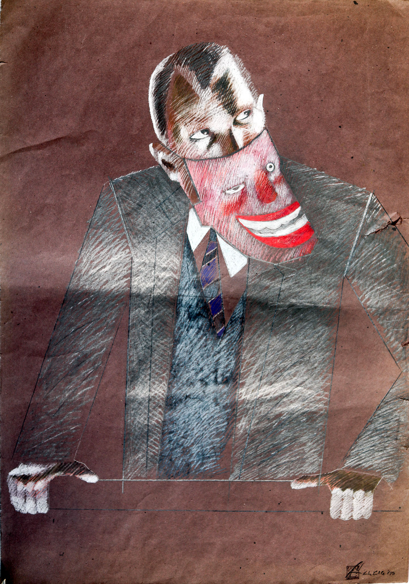 Finzioni drawing series cover